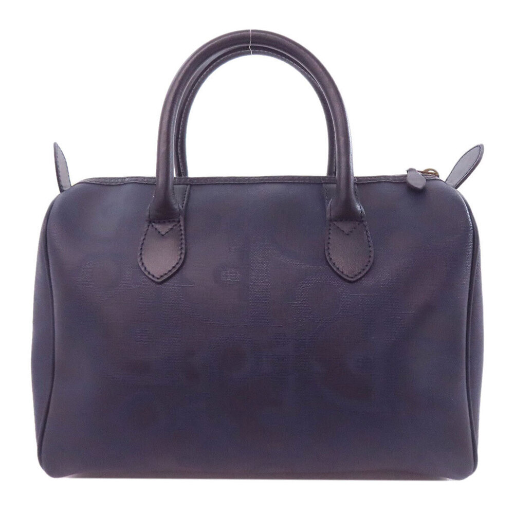 Dior Boston Bag Trotter Christian Navy Blue